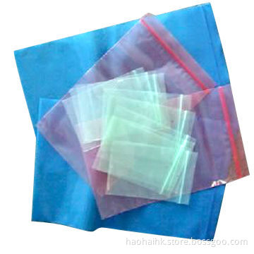 LDPE Resealable Plastic Packing Bag
